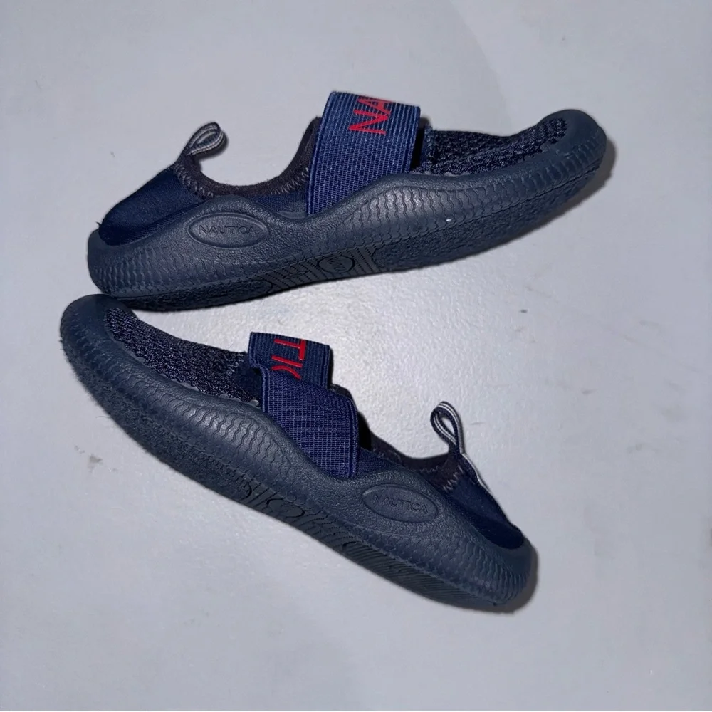 Nautica kids, water shoes, navy blue kids size 10